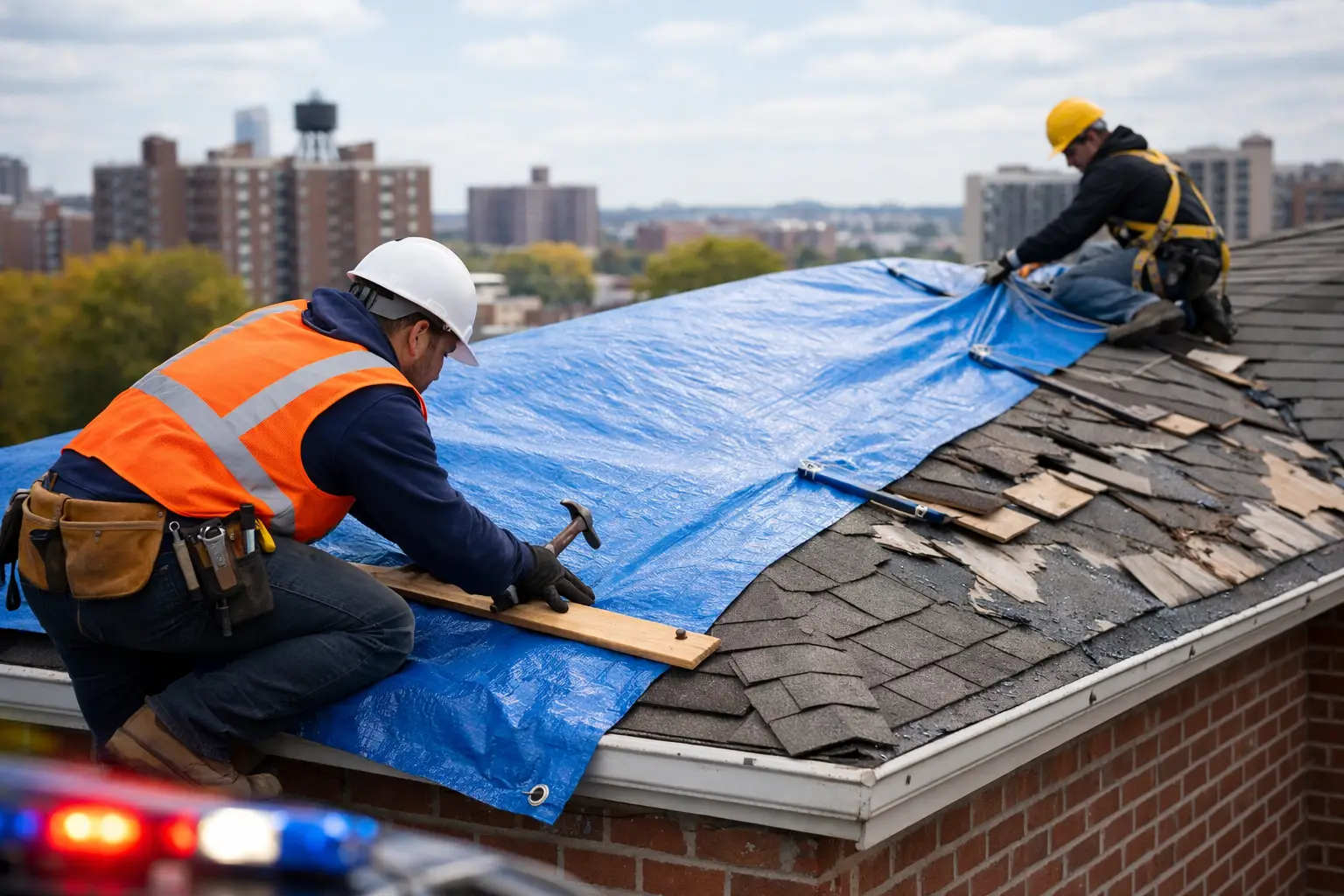 Emergency Roof Tarping Bronx Property Owners Need