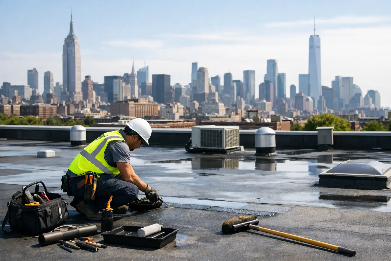 Flat Roof Maintenance Guide for NYC Owners