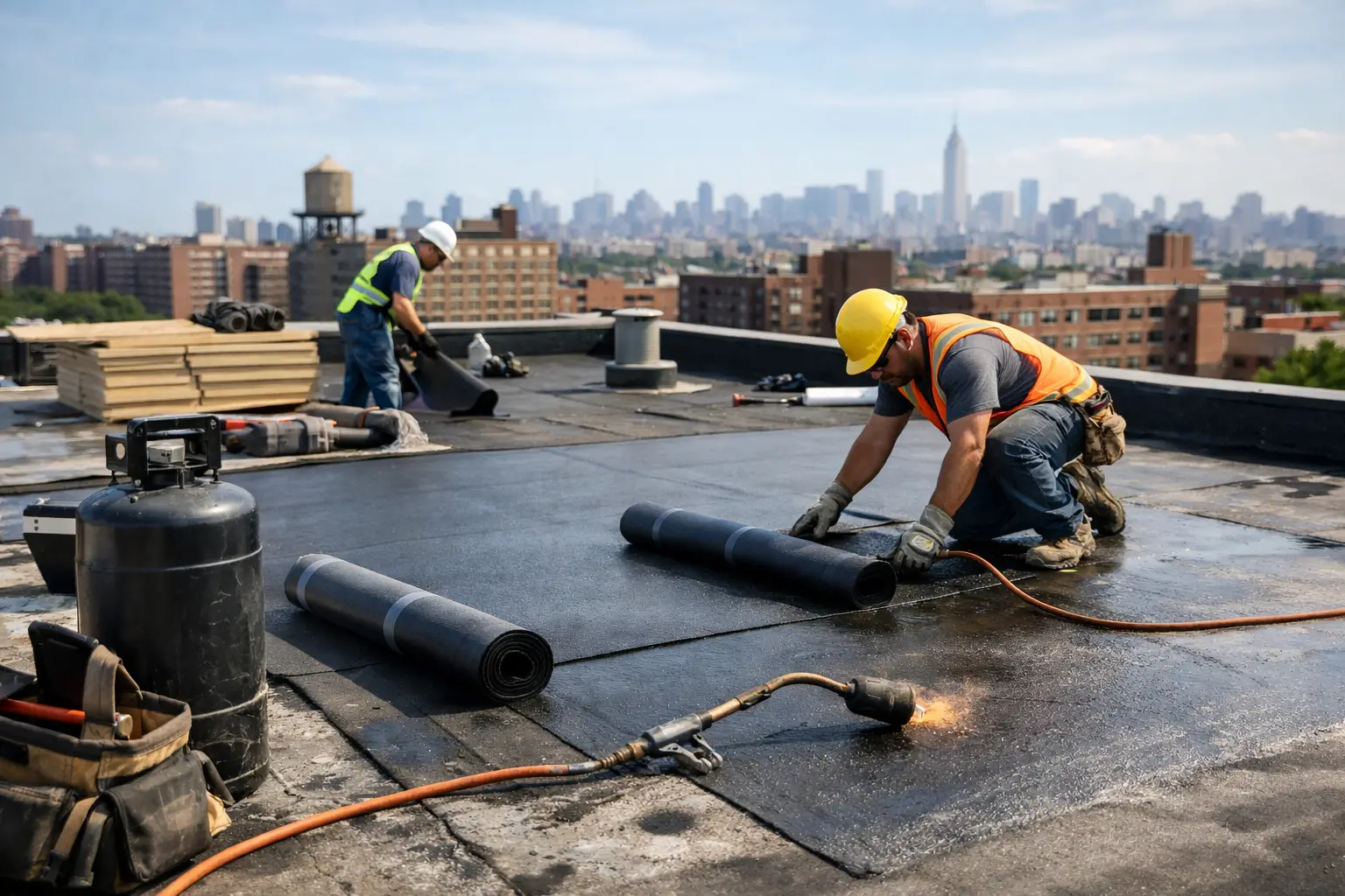 Flat Roof Replacment in Bronx: What to Expect
