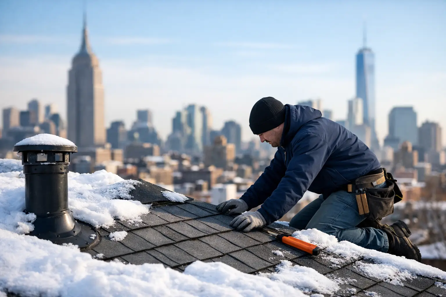 How to Prepare Roof for Winter in NYC