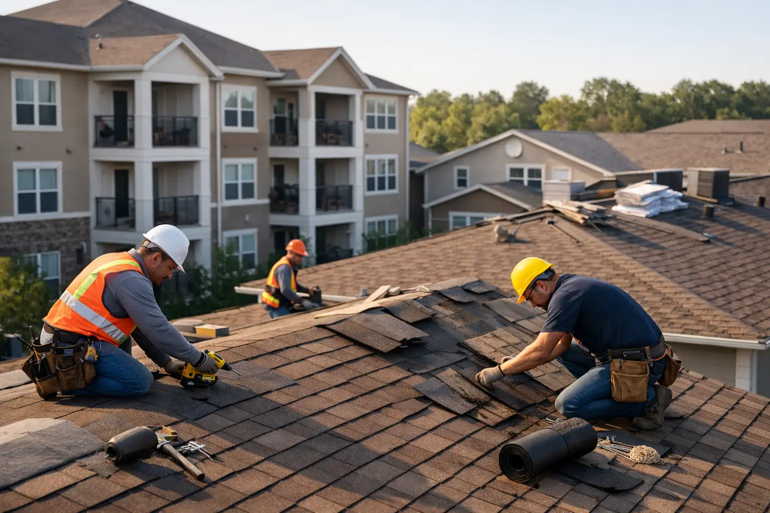 Multi Family Roof Repair That Lasts