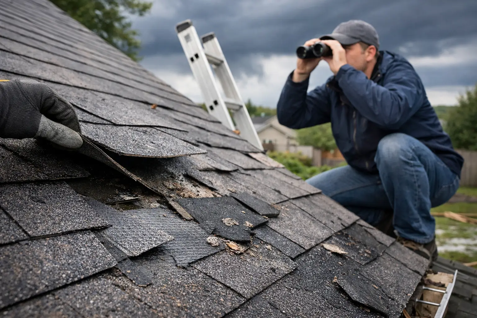 How to Spot Roof Storm Damage Fast