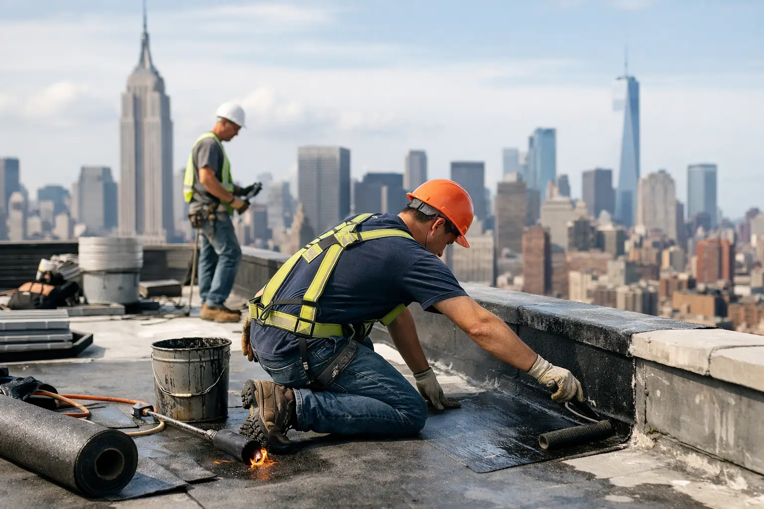 What Does Roof Restoration Include in NYC?
