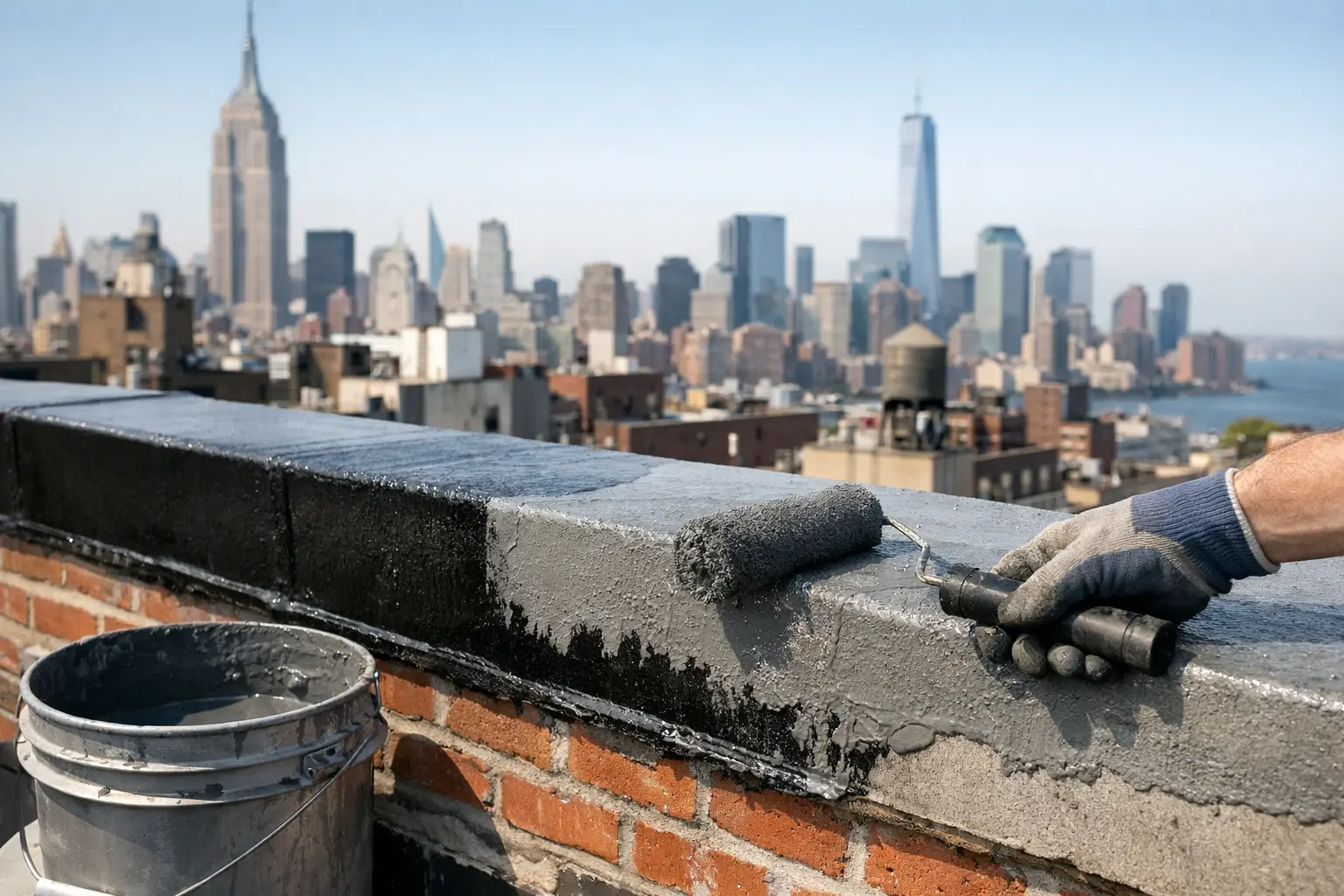 Parapet Wall Waterproofing for NYC Buildings