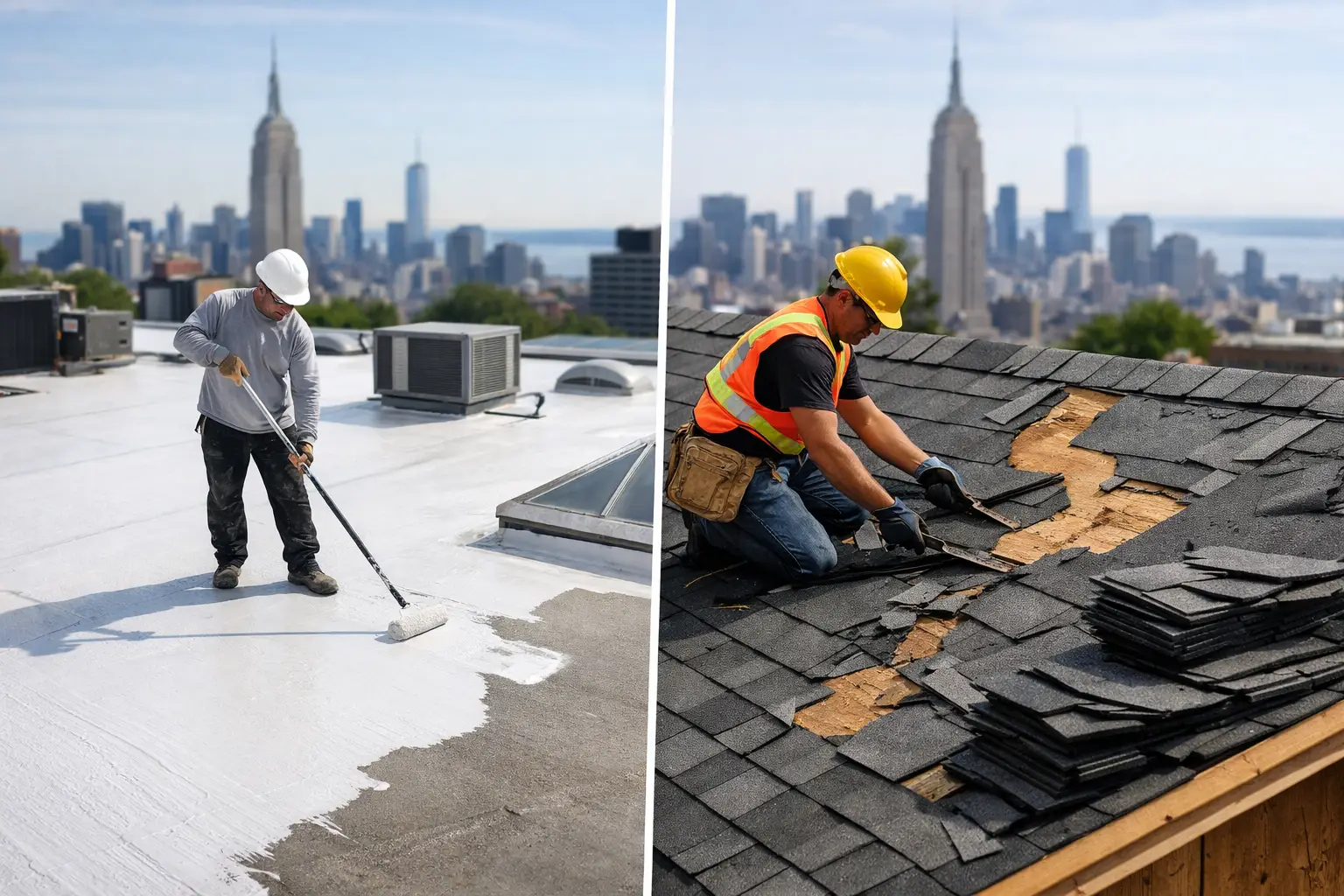 Roof Coating vs Replacement for NYC Buildings