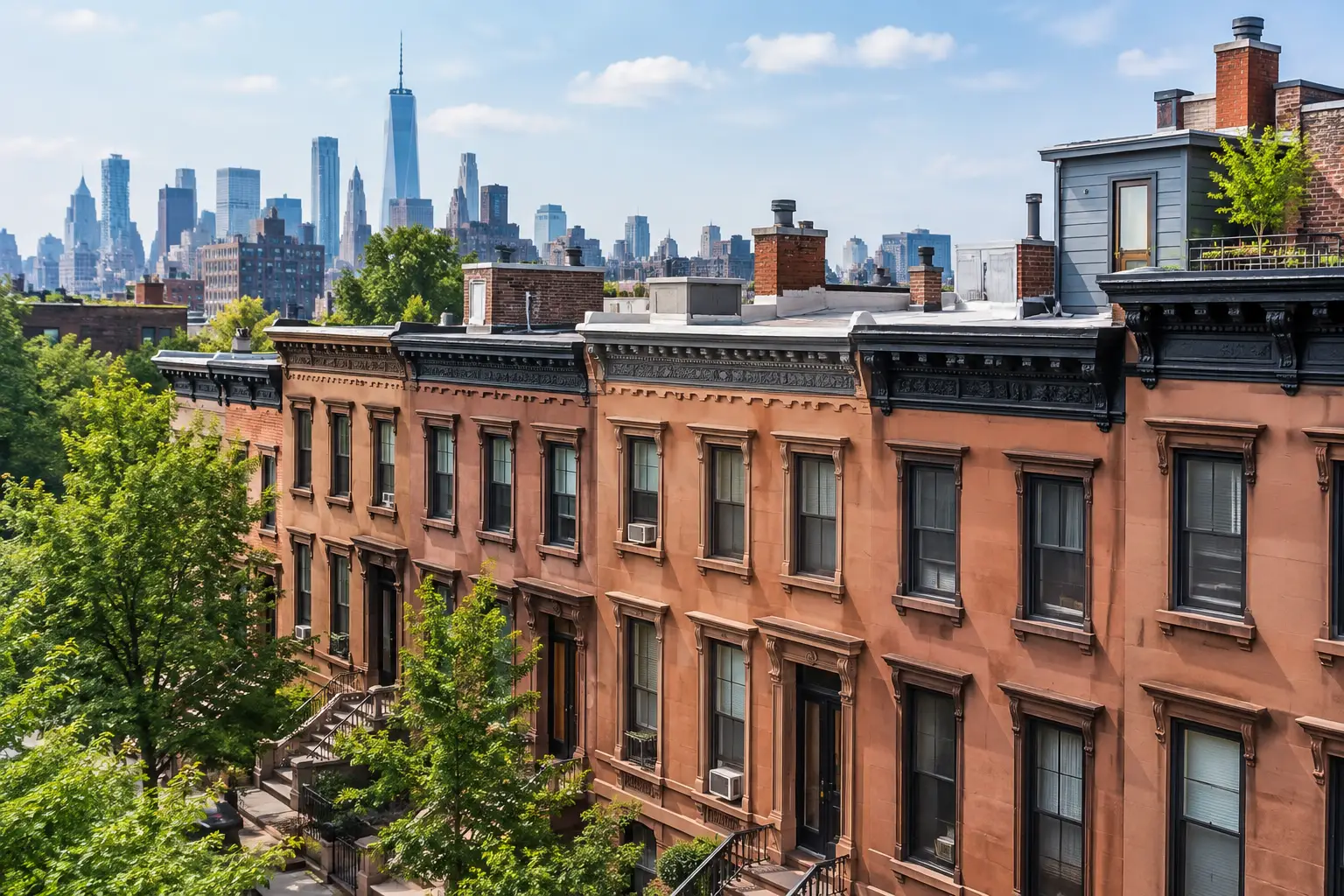 Best Roof Options for Brownstones in NYC