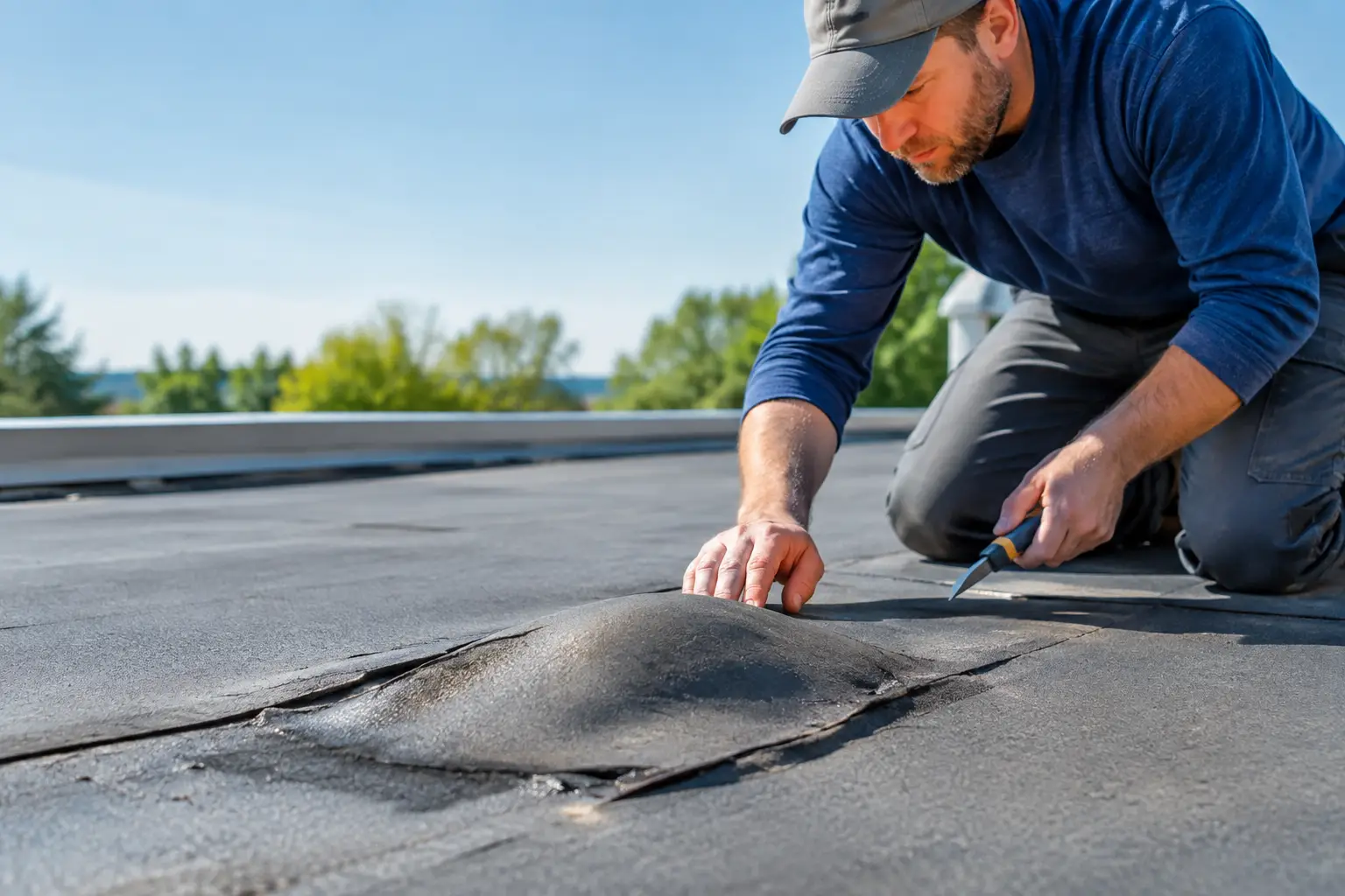 How to Fix Roof Blistering Before It Spreads