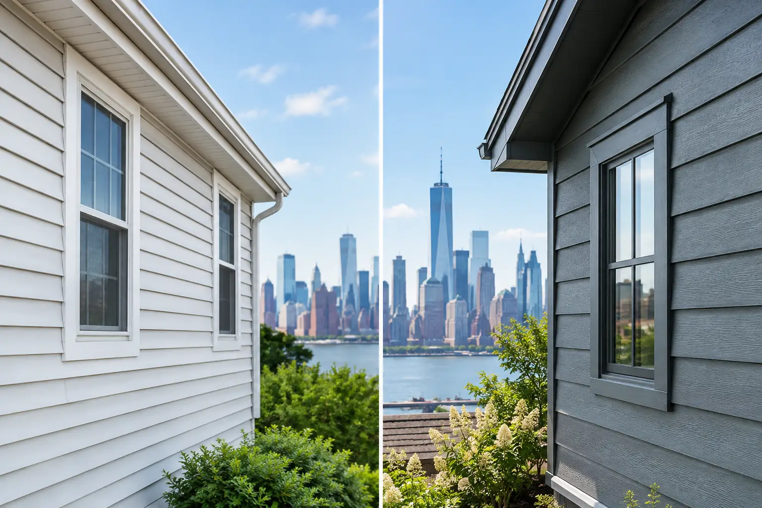 Vinyl Siding vs Fiber Cement for NYC Homes